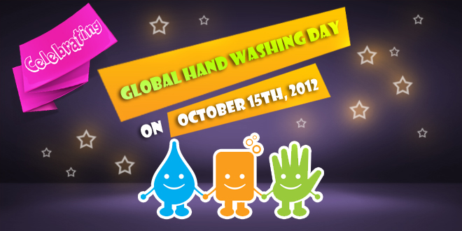 Celebrating Global Hand Washing Day on October 15th, 2012